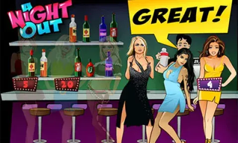 A Night Out Slot Logo