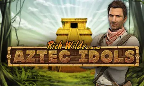 Aztec Idols Slot Logo