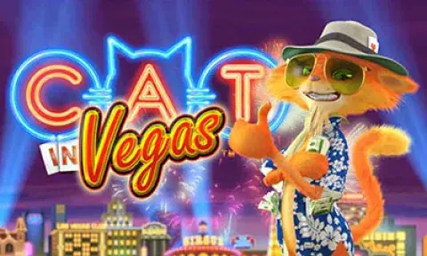 Cat in Vegas Slot Logo
