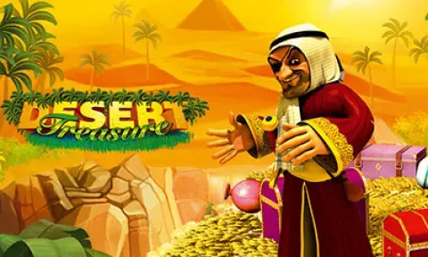 Desert Treasure Slot Logo