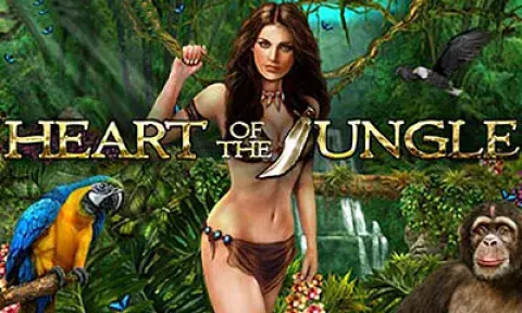 Heart of the Jungle Slot Logo