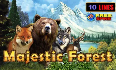 Majestic Forest Slot Logo