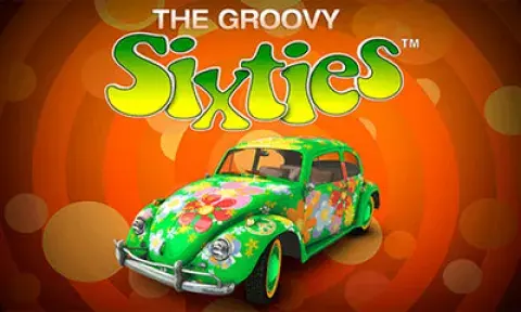 Retro Groovy 60s Slot Logo