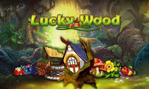 Lucky Wood Slot Logo