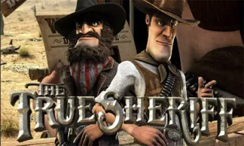 The True Sheriff Slot Logo
