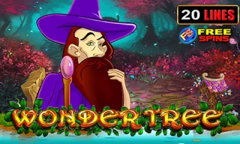 Wonder Tree Slot Logo