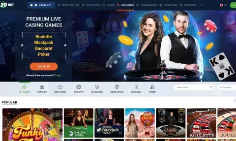 20Bet Casino Live
