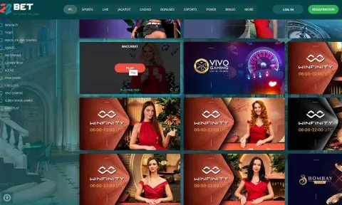 22Bet Casino Games