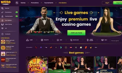 Bizzo Casino Live