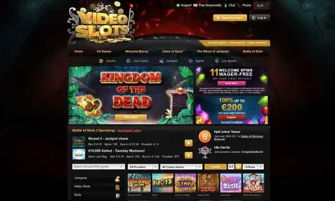 Videoslots Casino Online